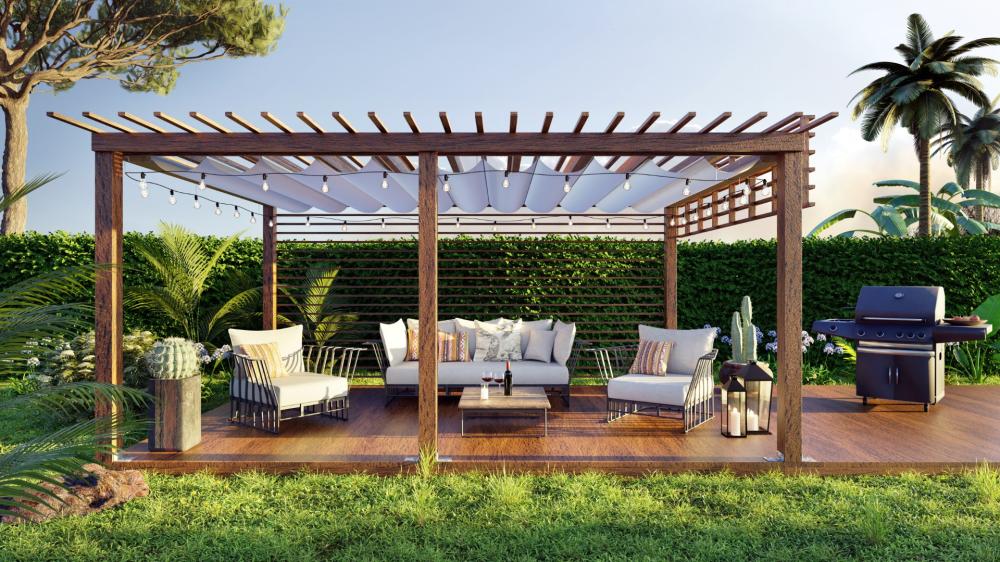 Pergolas près de Saint-Arnoult-en-Yvelines